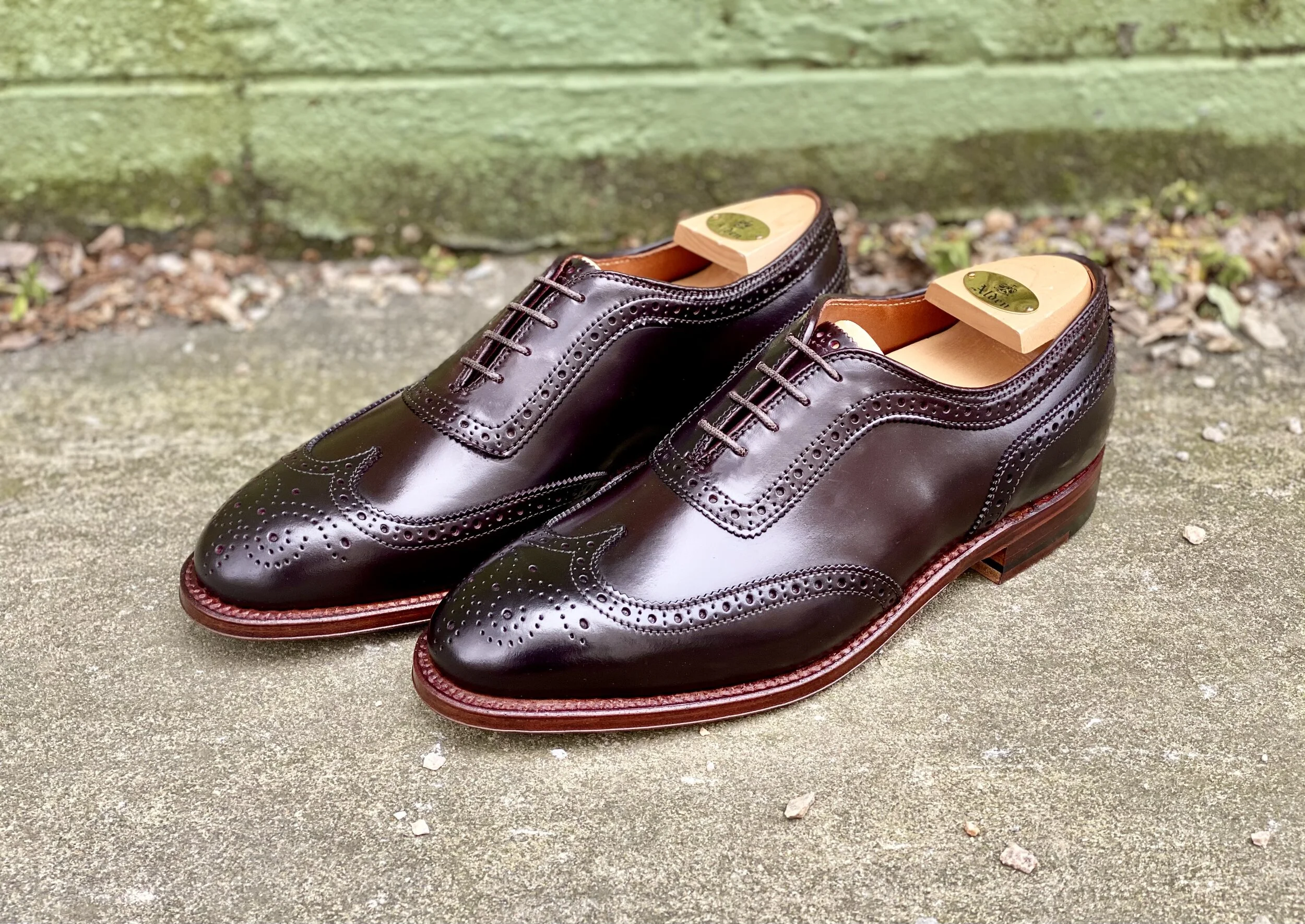 Alden oxford cordovan sales